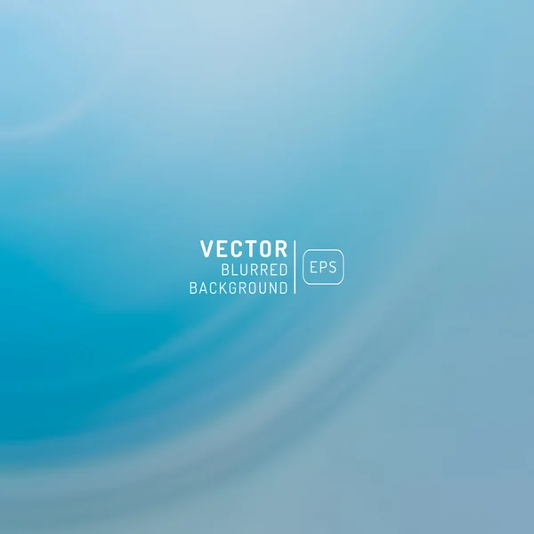 抽象的な背景をぼかし。滑らかなブルーのベクトルの背景 — ストックベクタ