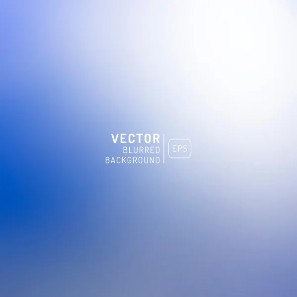 Fondo abstracto borroso. fondos de vector azul liso para — Archivo Imágenes Vectoriales