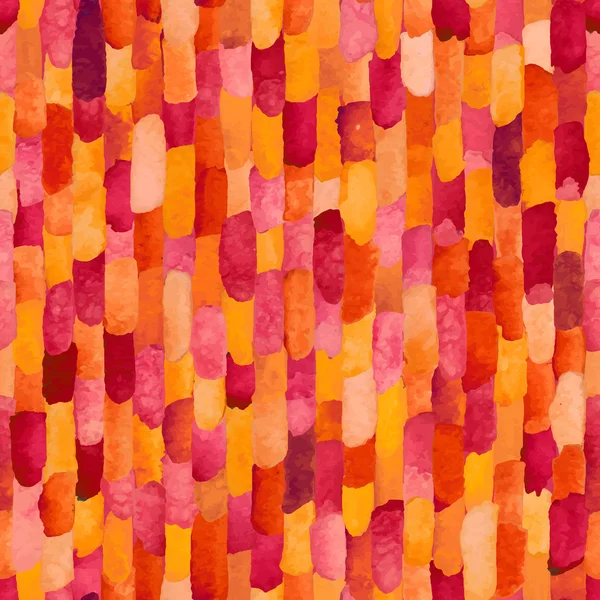 Briques aquarelle. Modèle sans couture abstrait vectoriel . — Image vectorielle