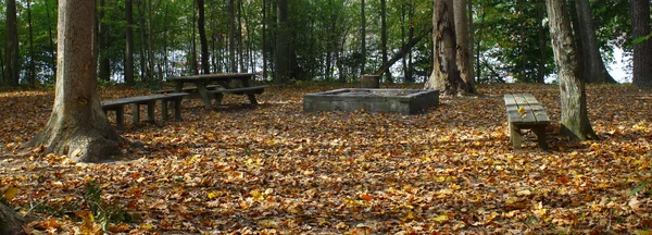 Campingplatz — Stockfoto