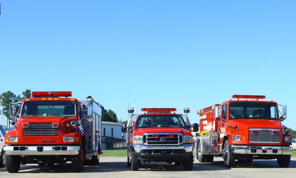 Camions de pompiers — Photo