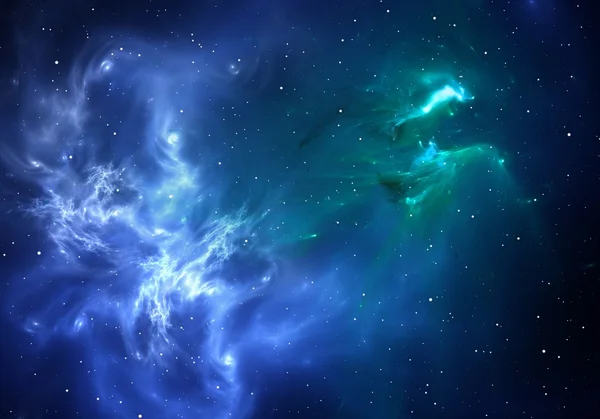 Space nebula — Stock Photo, Image