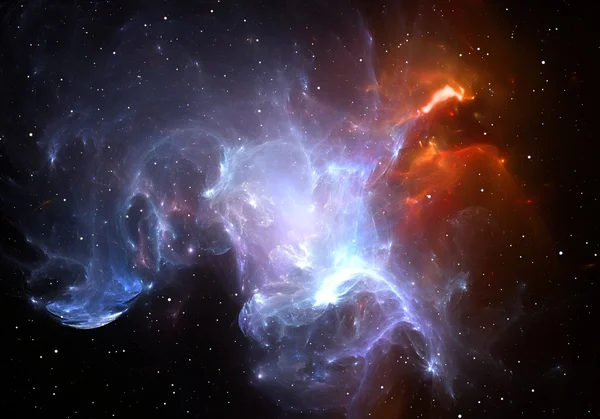 Space nebula — Stock Photo, Image