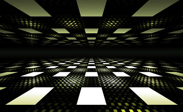 3D Illusion Geometric Background — Stock Photo, Image