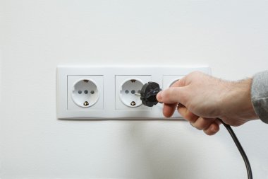 Elektrik kablosu soketi bağlantısı