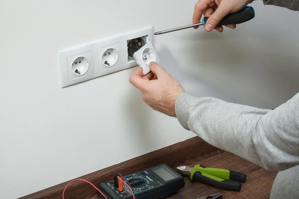 Electrical installation — Stock Photo, Image