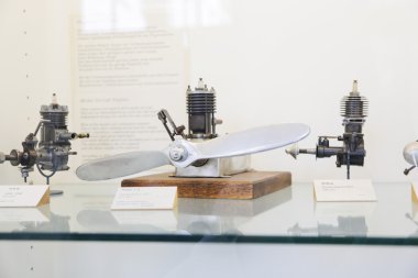 Oberschleissheim, Almanya - 25 Mayıs 2016. Deutsches Havacılık Müzesi  