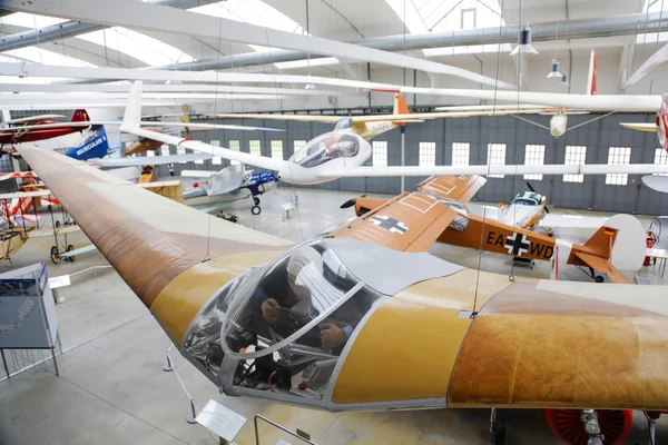 Oberschleissheim, Almanya - 25 Mayıs 2016. Deutsches Havacılık Müzesi  