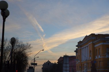 Akşam Kiev mimarisi