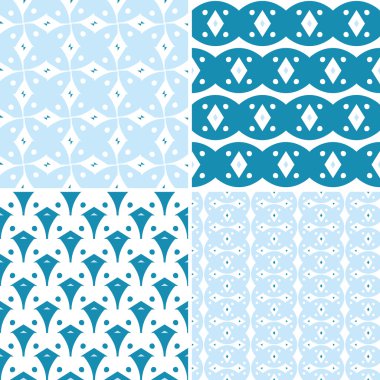 Dikişsiz desen seti