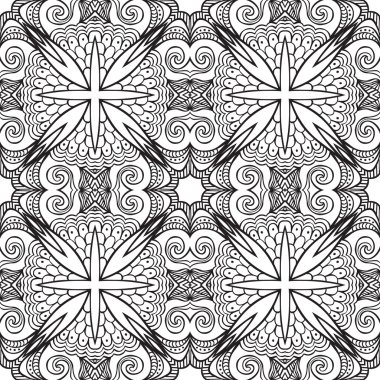 Dikişsiz resimli desen