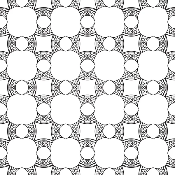 Seamless illustrated pattern — Stock Vector