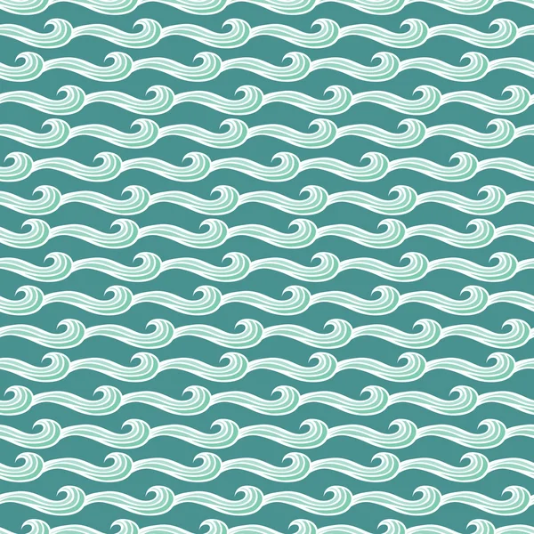 Bezešvé vzor moře — Stockový vektor