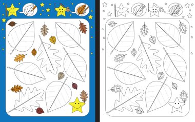 Resimli okul öncesi çalışma