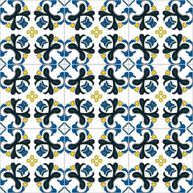 Resimli Portekizce fayans