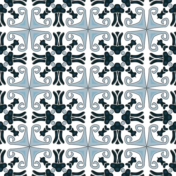 Azulejos portugueses ilustrados — Vetor de Stock