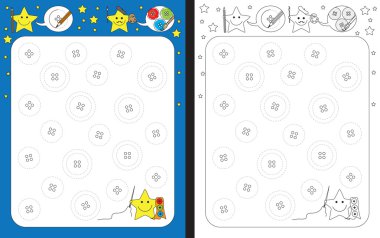 Resimli okul öncesi çalışma