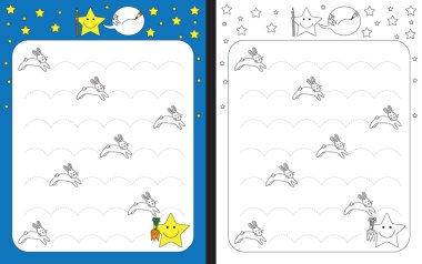 Resimli okul öncesi çalışma