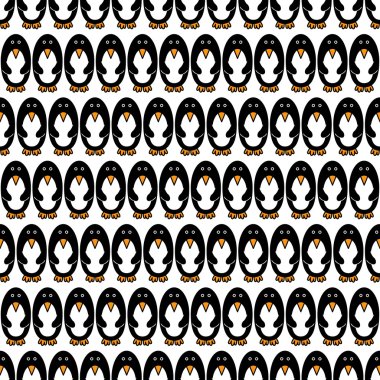 Penguenler seamless modeli