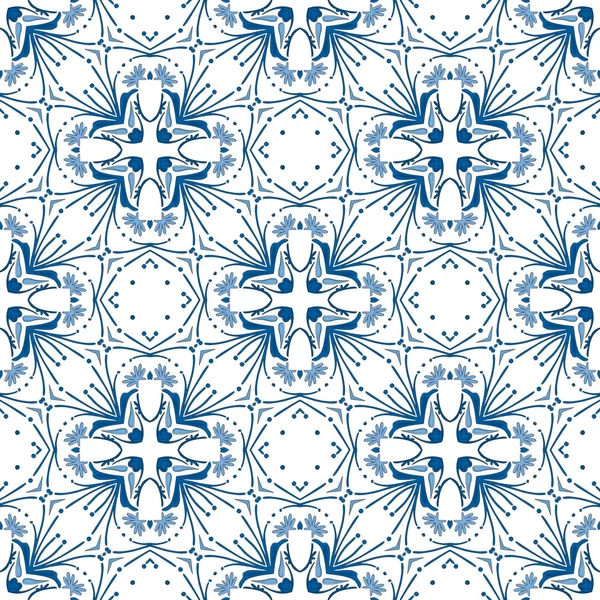 Azulejos portugueses ilustrados —  Vetores de Stock