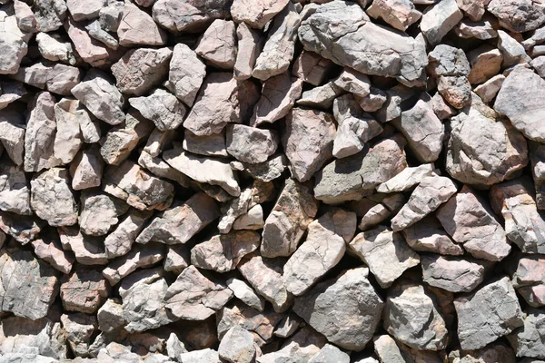 Detalle Una Pared Piedra Día Soleado — Foto de Stock