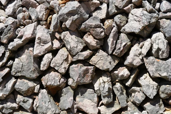 Detail Van Een Stenen Muur Een Zonnige Dag — Stockfoto