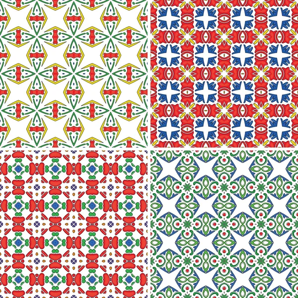 Portuguese tiles — Stock Vector