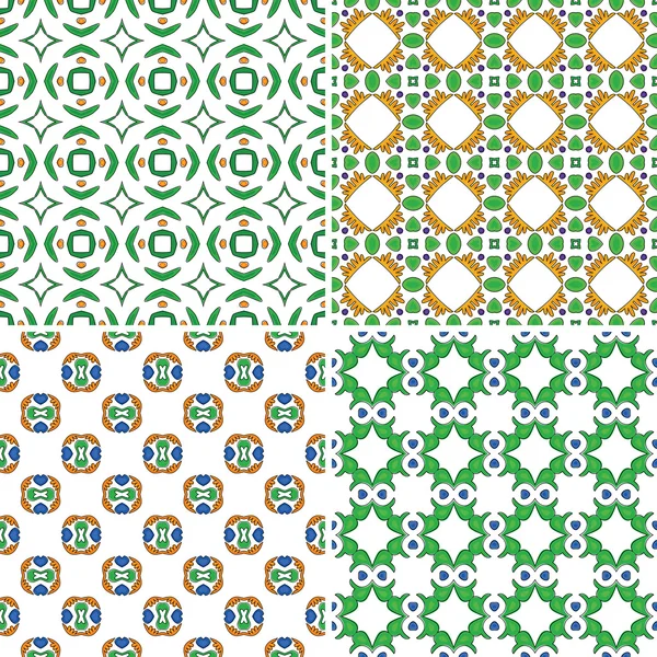 Portuguese tiles — Stock Vector