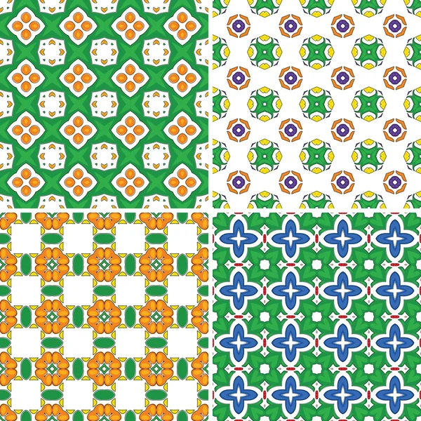 Azulejos portugueses — Vetor de Stock