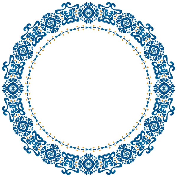 Decorative circle — Stock Vector