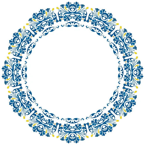Decorative circle — Stock Vector