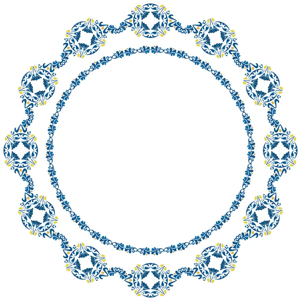 Decoratieve cirkel — Stockvector