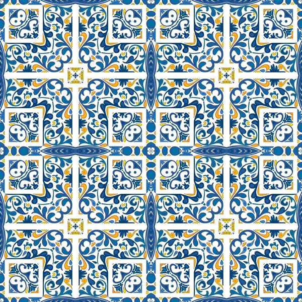 Portuguese tiles — Stock Vector