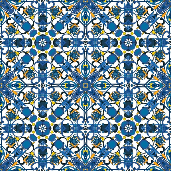 Portuguese tiles — Stock Vector