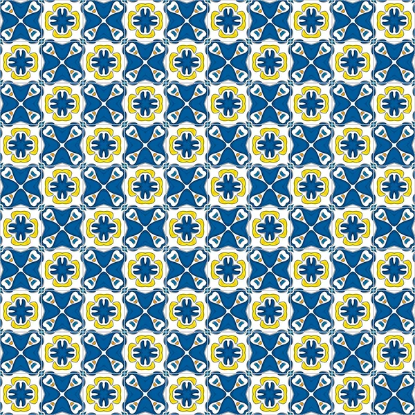 Azulejos portugueses — Vetor de Stock