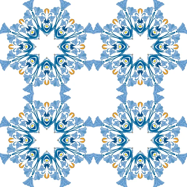 Azulejos portugueses — Vetor de Stock