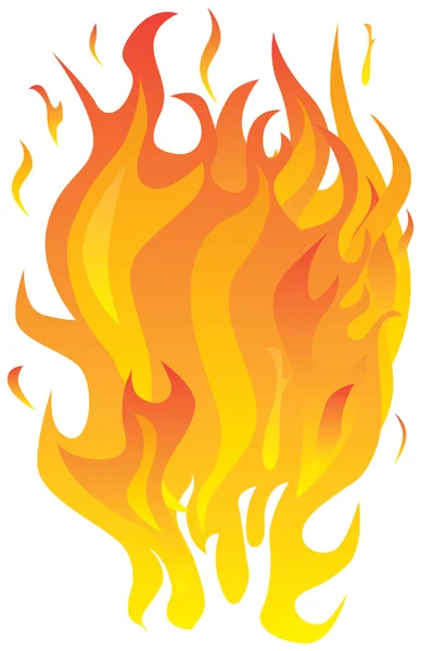 Oheň — Stockový vektor