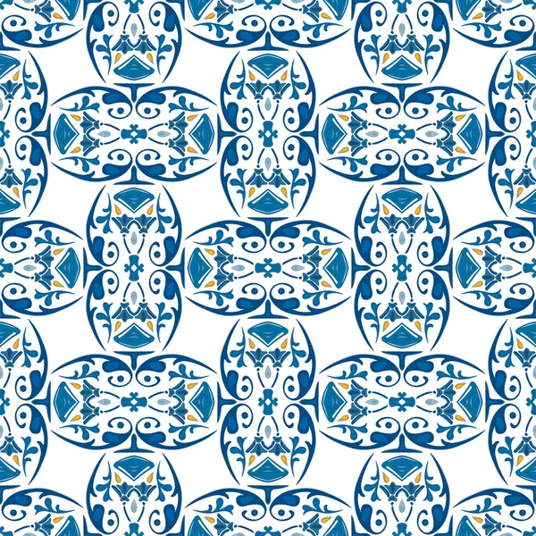 Portuguese tiles — Stock Vector