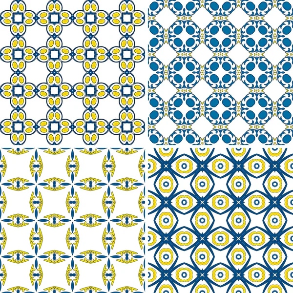 Portuguese tiles — Stock Vector