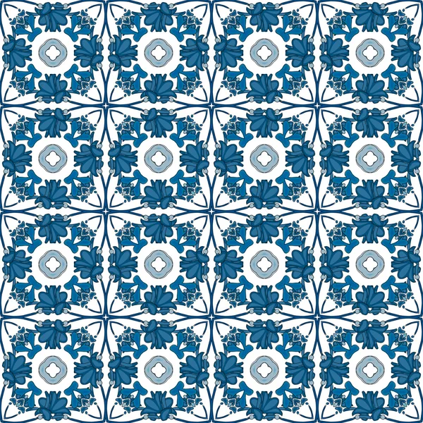 Portuguese tiles — Stock Vector