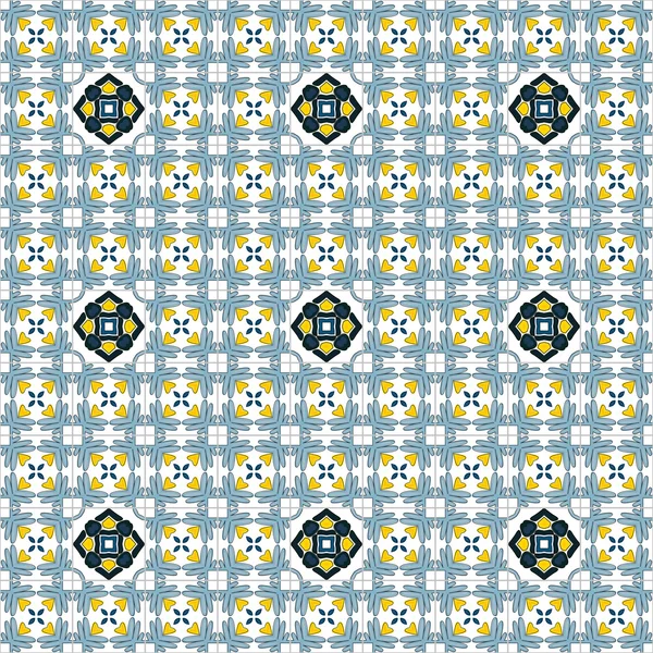 Portuguese tiles — Stock Vector