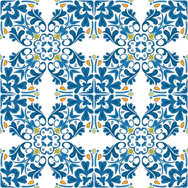 Portuguese tiles — Stock Vector