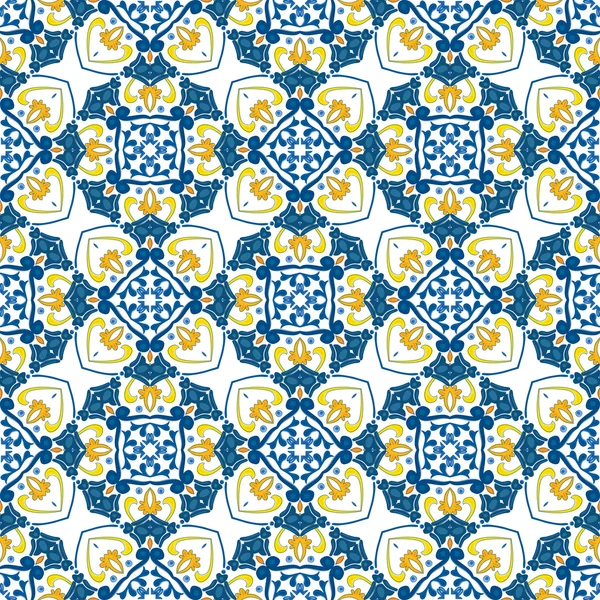 Portuguese tiles — Stock Vector