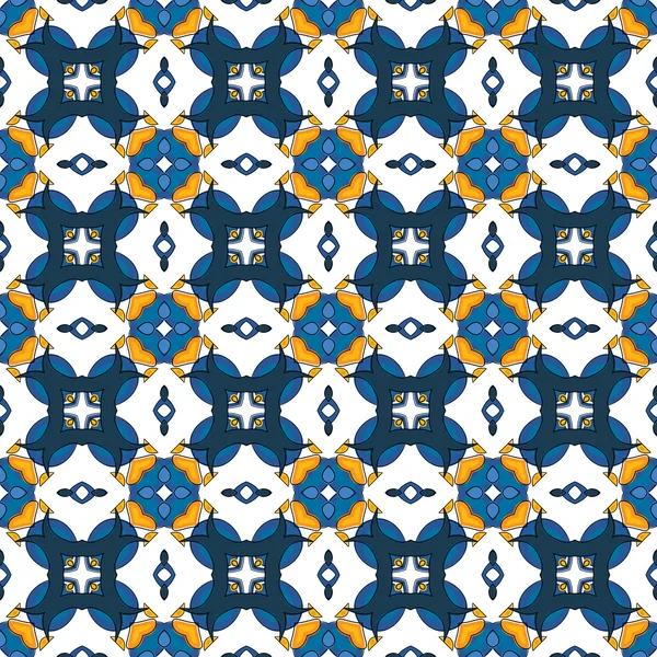 Portuguese tiles — Stock Vector