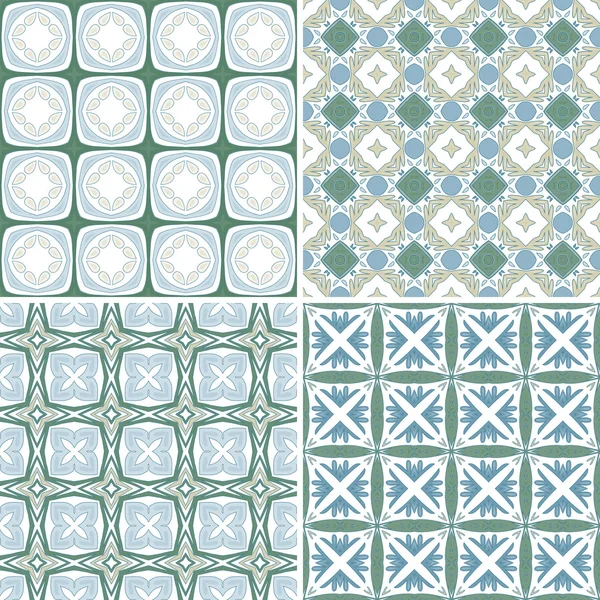 Portuguese tiles — Stock Vector