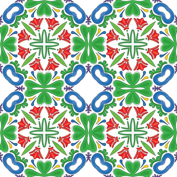 Azulejos portugueses — Vetor de Stock