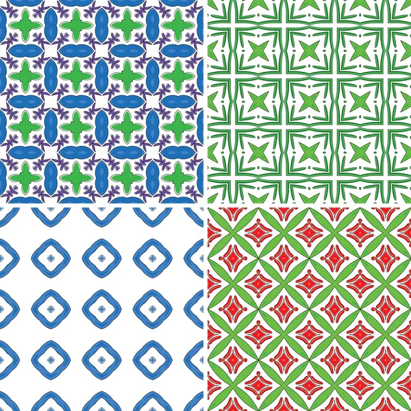 Portuguese tiles — Stock Vector