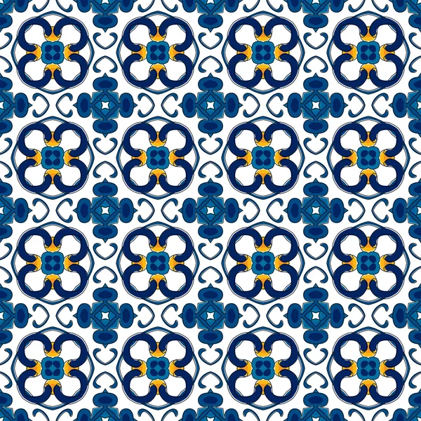 Portuguese tiles — Stock Vector