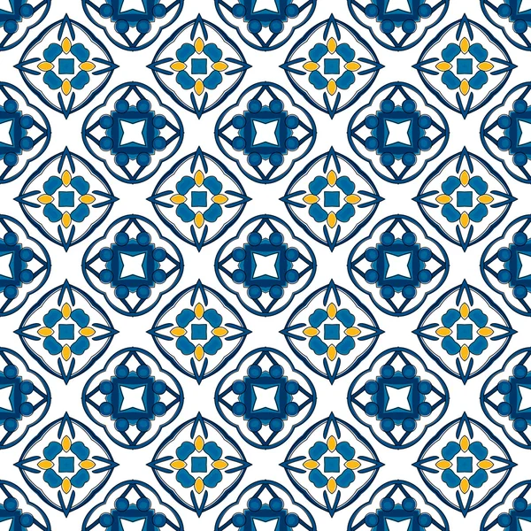 Azulejos portugueses — Vetor de Stock