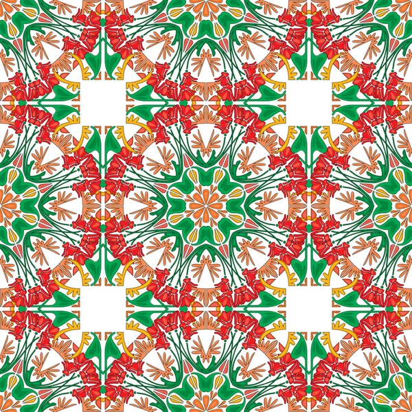 Patrón azulejos portugueses — Vector de stock